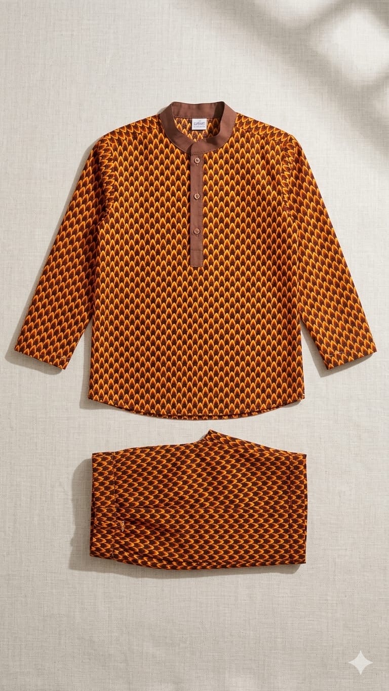 Ensemble Wax Ocre — Vue produit