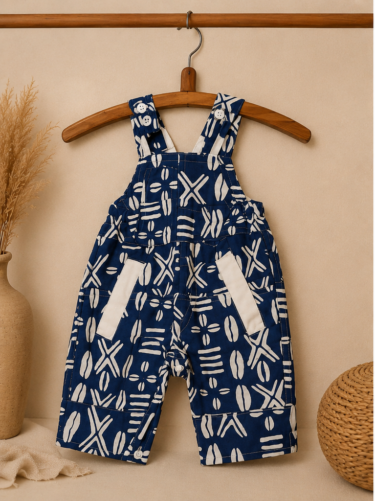 Salopette Wax Indigo — Vue produit